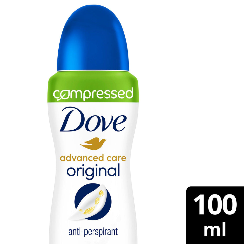 Dove Advanced Care Antiperspirant Original Deodorant Spray 100ml