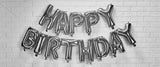 George Home Silver Happy Birthday Balloon Banner General Household ASDA   