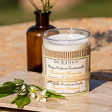 Durance handmade candle mandarin bergamot 180g, imported from the UK