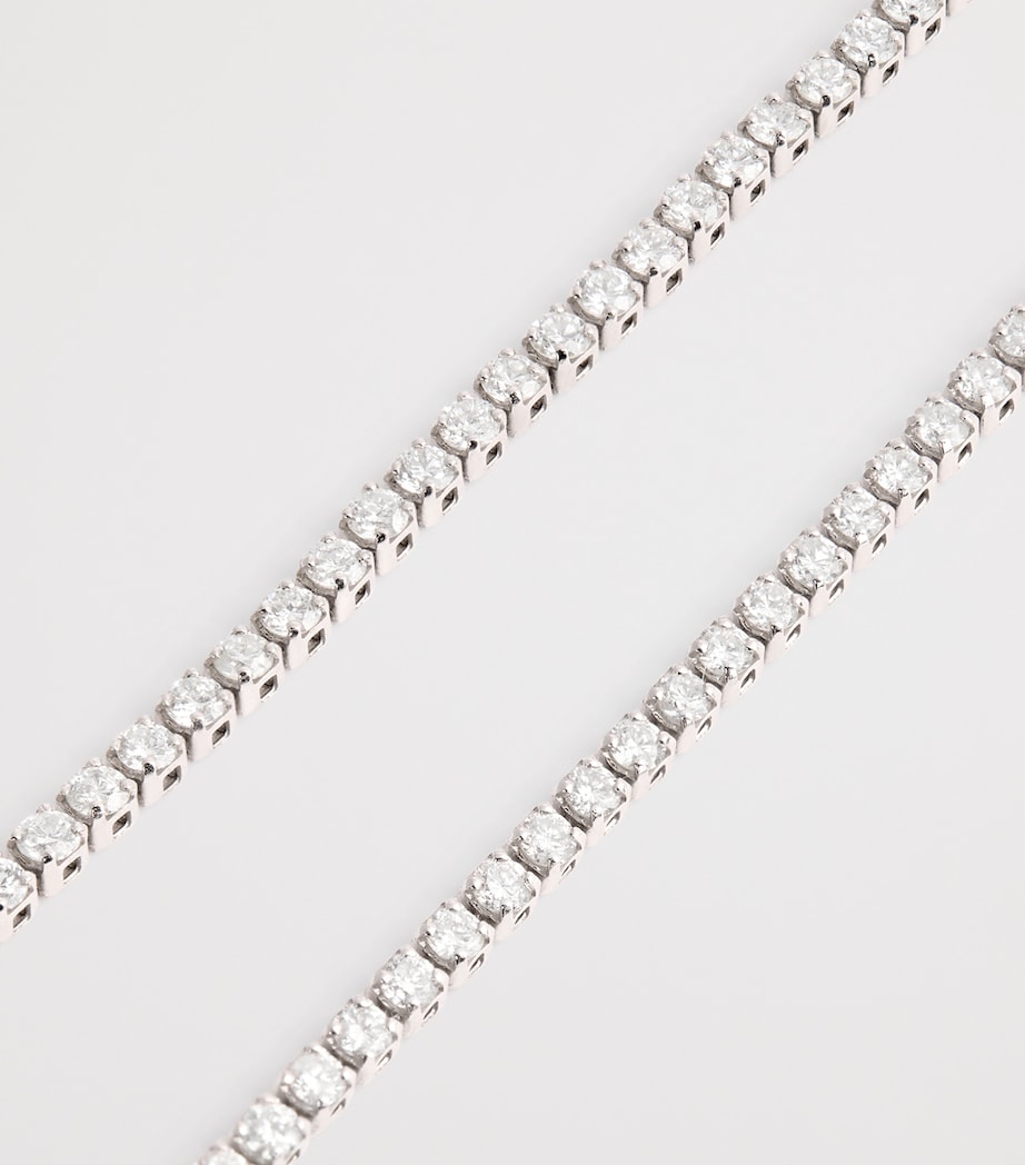SHAY tennis choker white gold diamonds, imported from the UK