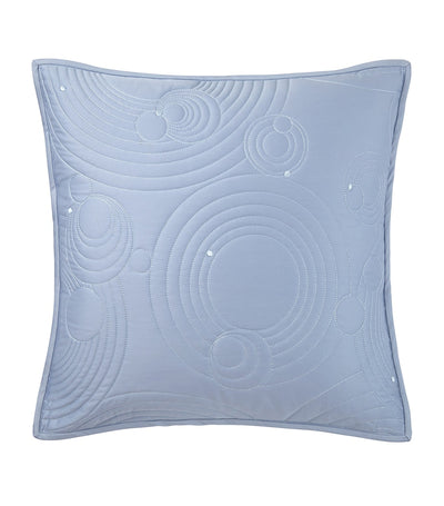 Harrods Yves Delorme Couture Quilted Ondes Square Pillowcase (65cm x 65cm)- Buy online at McGrocer