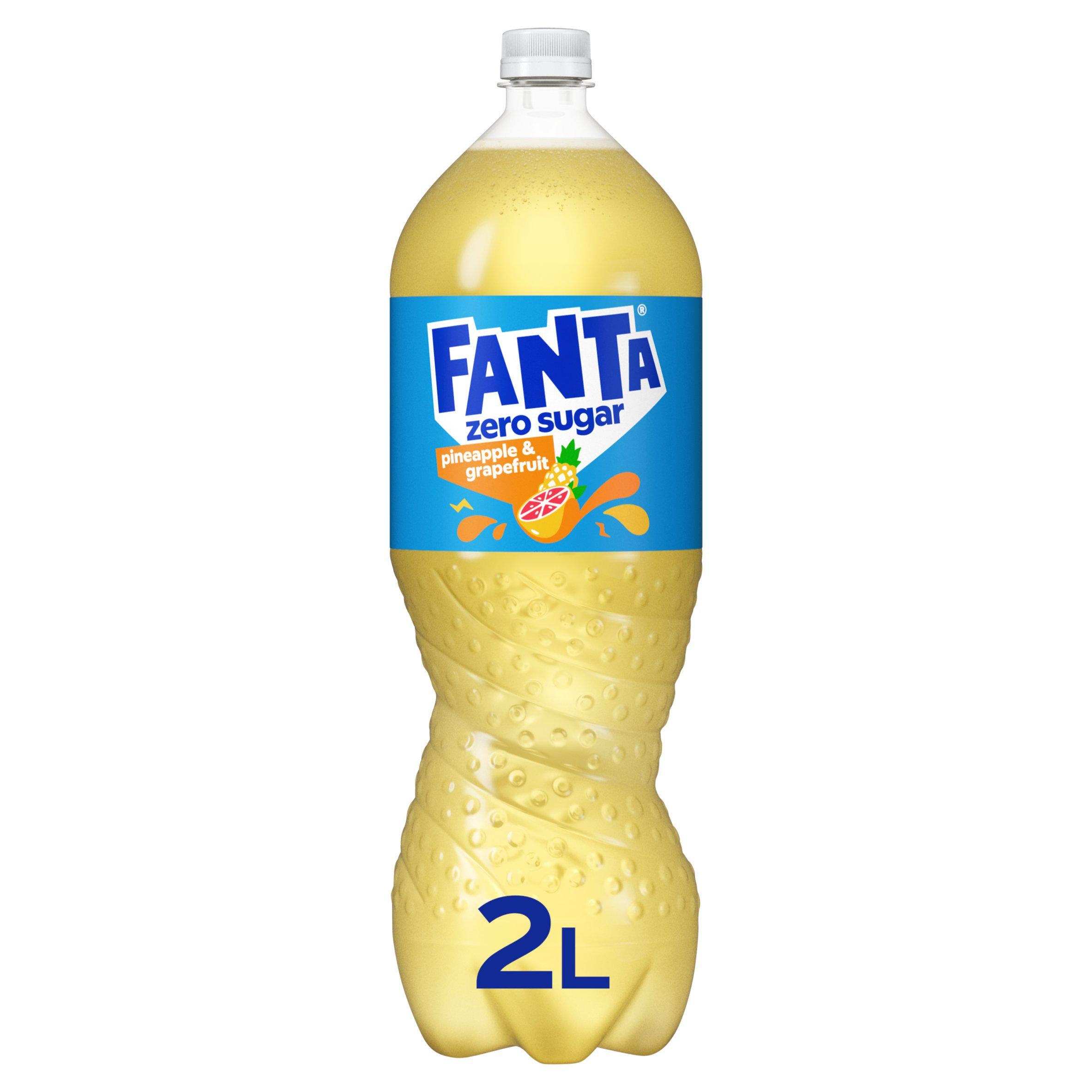 Fanta Pineapple & Grapefruit Zero Sugar 2L GOODS Sainsburys   