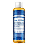 Dr Bronner peppermint soap 240ml - British product
