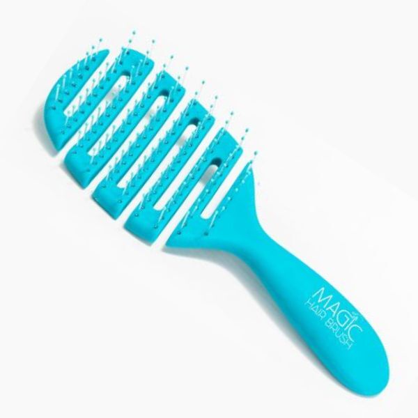 Magic hair brush detangler Sea Blue (British brand)