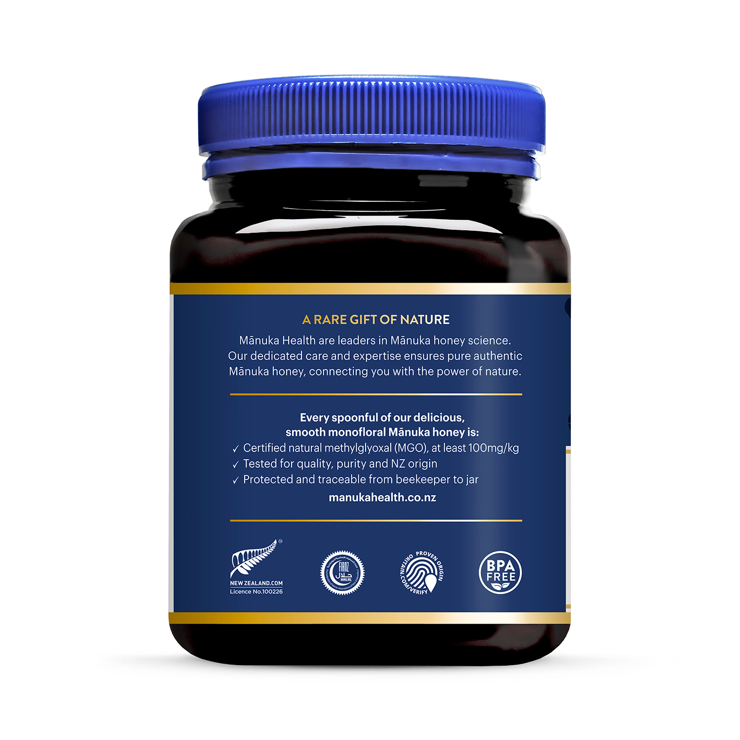 Manuka Health MGO 100 Manuka Honey 1Kg, imported from the UK