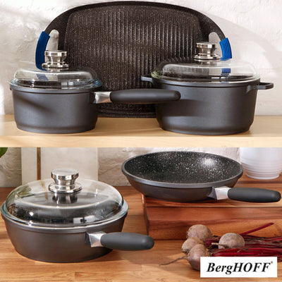 Costco UK BergHOFF Eurocast Discovery Cookware Set, 8 Piece- Buy online at McGrocer