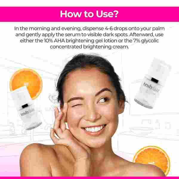 Truly Fair Vitamin C Brightening Toner 30ml (British brand)