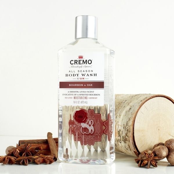Cremo Bourbon & Oak men's body wash 473ml - British product