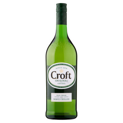 ASDA Croft Original Pale Cream Sherry 1000ml- Buy online at McGrocer