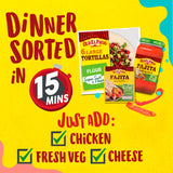 Old El Paso Smoky BBQ Fajita Seasoning 35g, imported from the UK