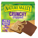 Nature Valley Crunchy Dipped Milk Chocolate Flavour 8x GOODS ASDA   