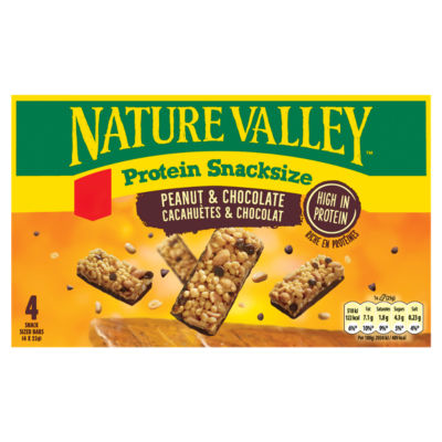 Nature Valley protein bar peanut chocolate 100g (British brand)