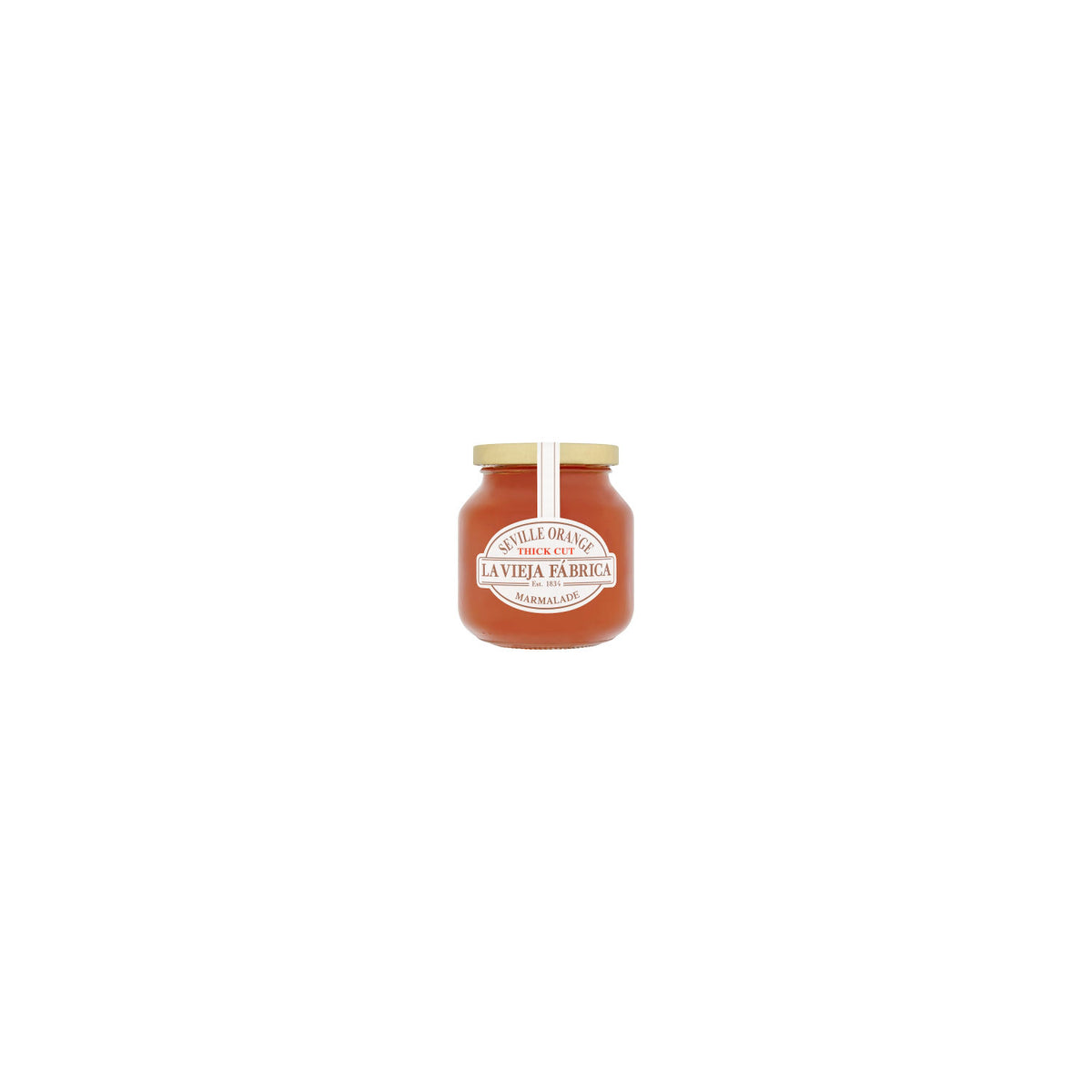 La Vieja Fábrica Seville orange marmalade 365g, imported from the UK