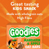 Goodies Mandarine & Apfel Haferriegel Multipackung 6x23g, UK-Version