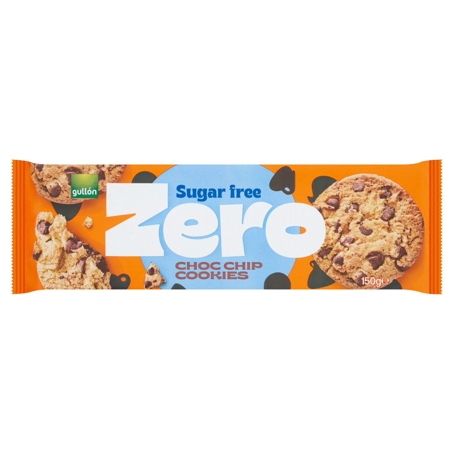 Gullón Zero choc chip cookies 150g - British product