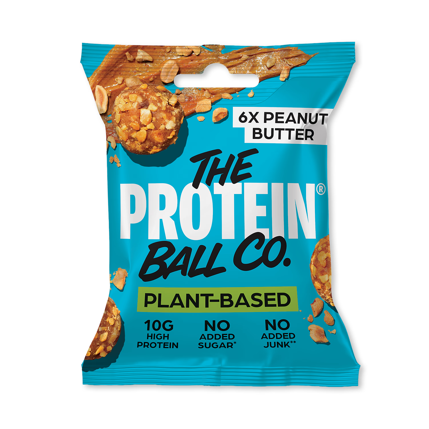 Ballsy plant-based peanut butter balls, UK version