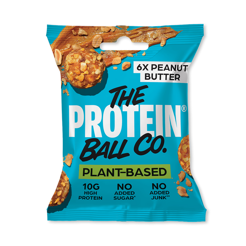Ballsy plant-based peanut butter balls, UK version