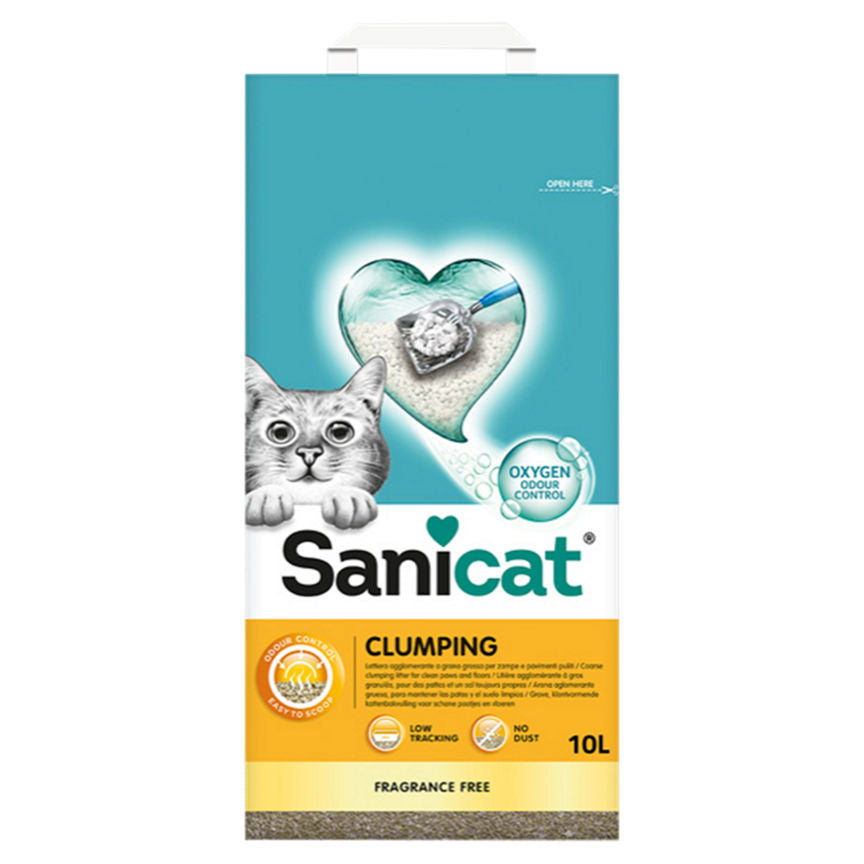 Sanicat Clumping Litter 10L GOODS ASDA   