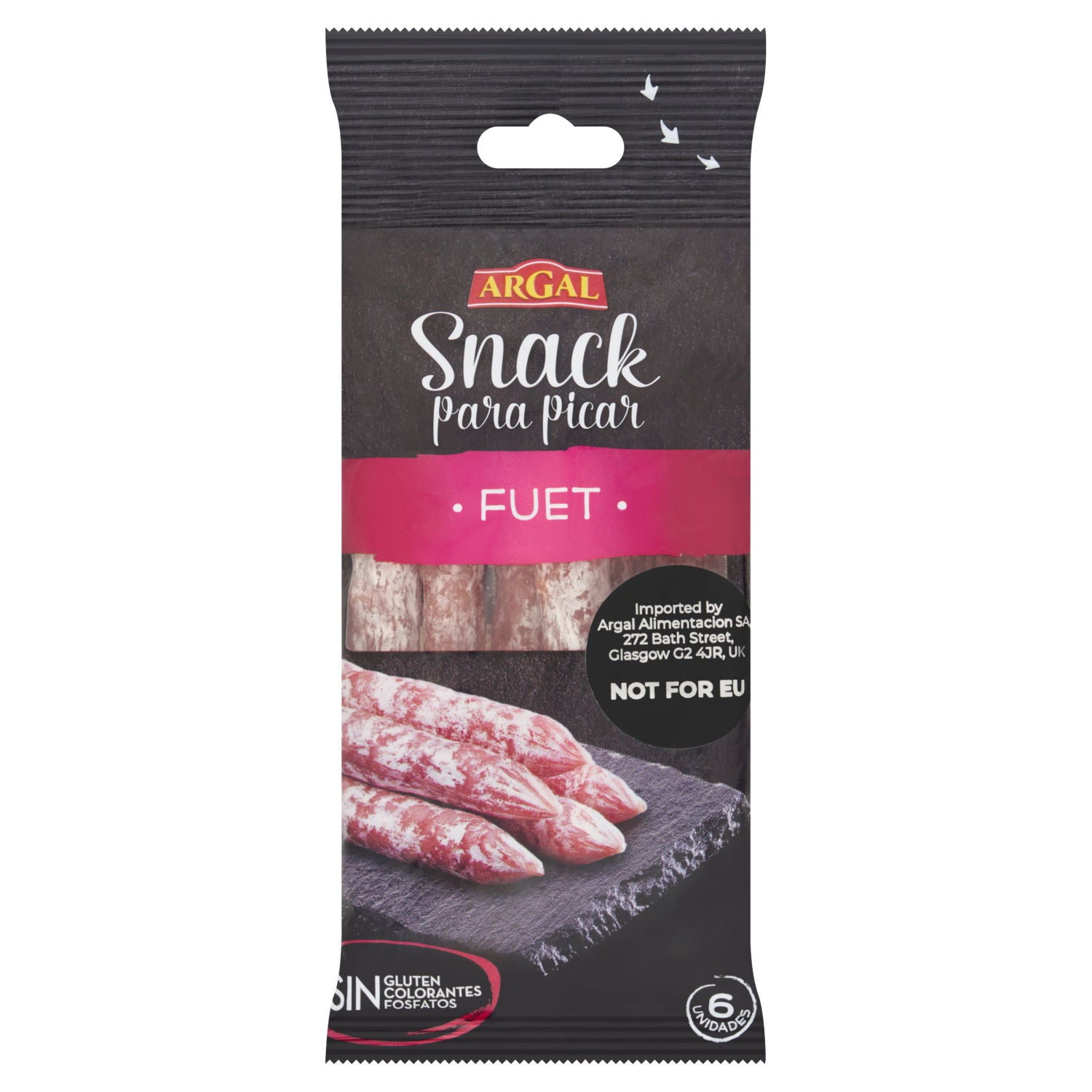 Argal fuet cured sausage 50g - British product