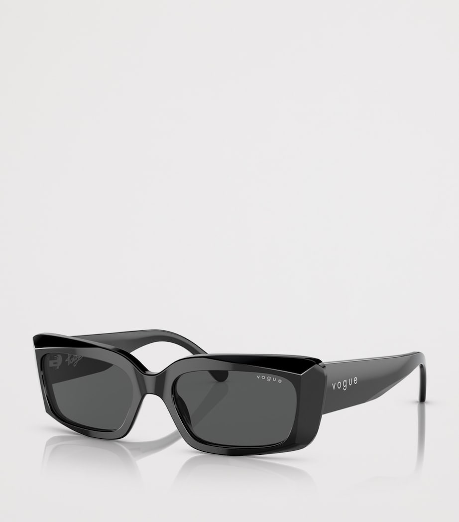 Vogue acetate pillow sunglasses tortoiseshell, imported from the UK