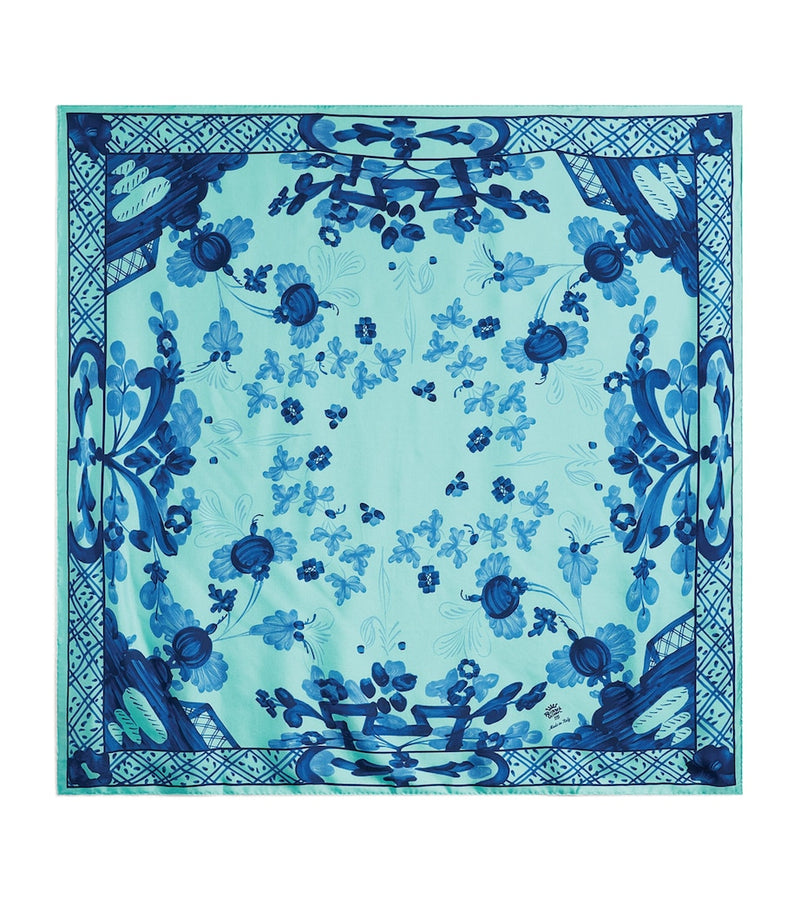 GINORI 1735 silk foulard Oriente Italiano - British product