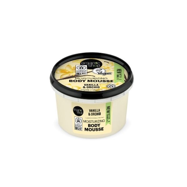Organic Shop vanilla orchid body mousse 250ml, UK version