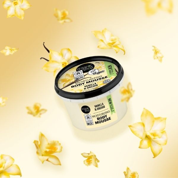 Organic Shop vanilla orchid body mousse 250ml, UK version