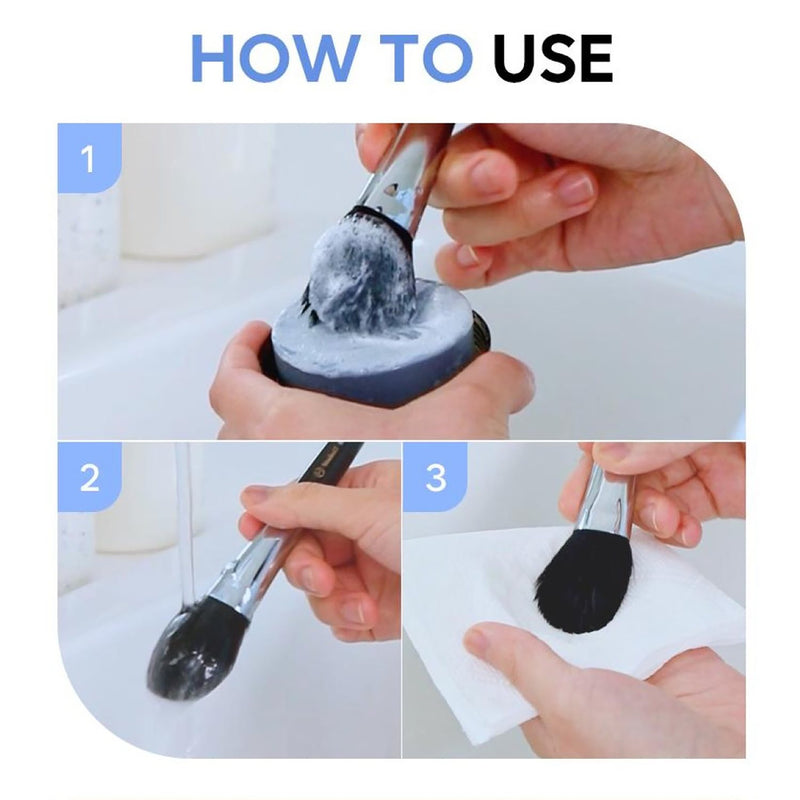 STUDIO17 brush and puff cleanser for makeup tools (British brand)