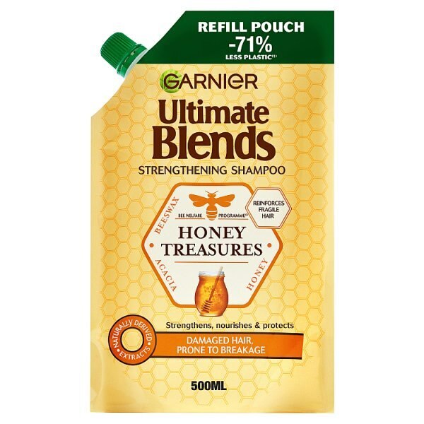 Garnier Ultimate Blends Honey Treasures Shampoo Refill-Pouch GOODS Superdrug   