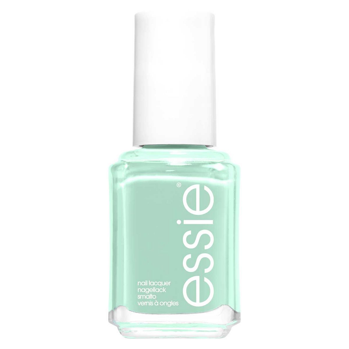 Essie Nail Polish 99 Mint Candy Apple Light Mint Green Colour, Original High Shine and High Coverage Nail Polish 13.5 ml GOODS Boots   