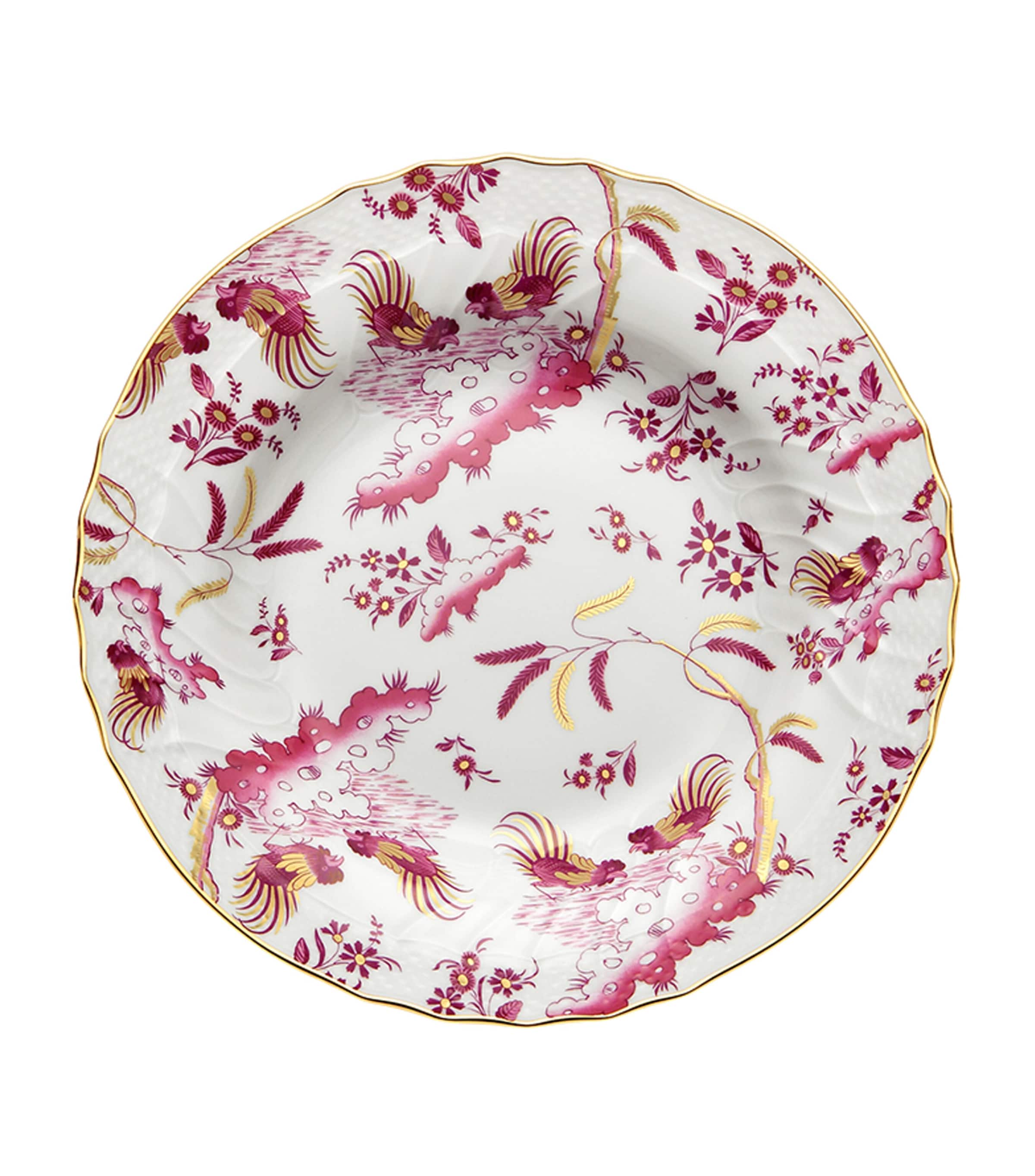 GINORI 1735 Oro di Doccia soup plate 24cm, UK version