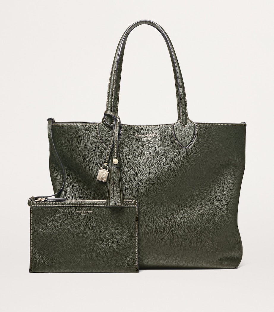 Aspinal of London Leather Hudson Tote Bag, UK version