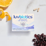 Luvbiotics Probiotic 50+ Wellbeing 30 Vegan Capsules GOODS Superdrug   