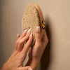 100% horsehair body brush with hornbeam wood handle, UK version