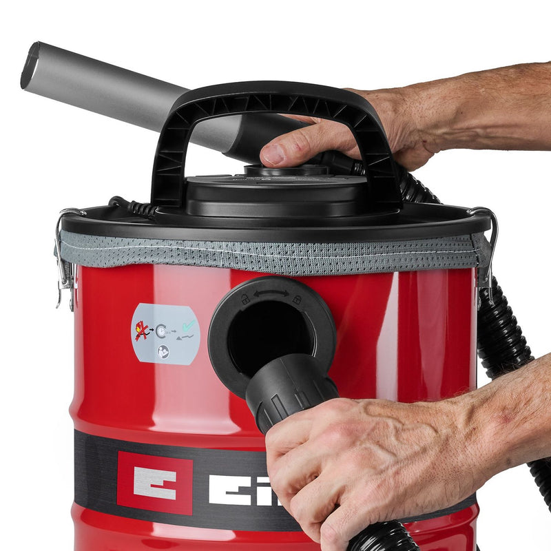 Einhell 5-Piece Ash Vacuum Cleaner 20L, imported from the UK