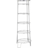 Argos Home 5 tier circular chrome pan stand (British brand)