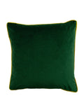 furn. emerald green cushion with gold fauna embroidery 50cm, UK version