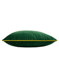 furn. emerald green cushion with gold fauna embroidery 50cm, UK version