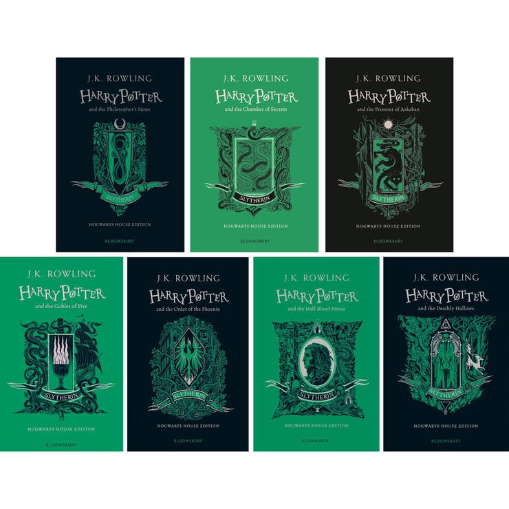 Harry Potter House Edition box set 7 novels, imported from the UK