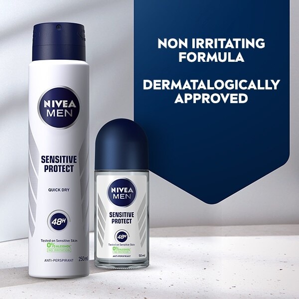 NIVEA MEN Sensitive Protect Anti-Perspirant Deodorant Spray GOODS Superdrug   