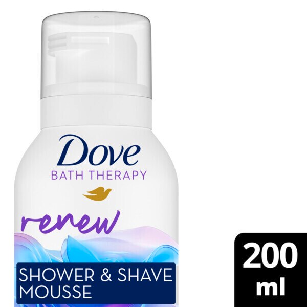 Dove Shower Mousse Foam Renew Shower & Shave 200Ml GOODS Superdrug   