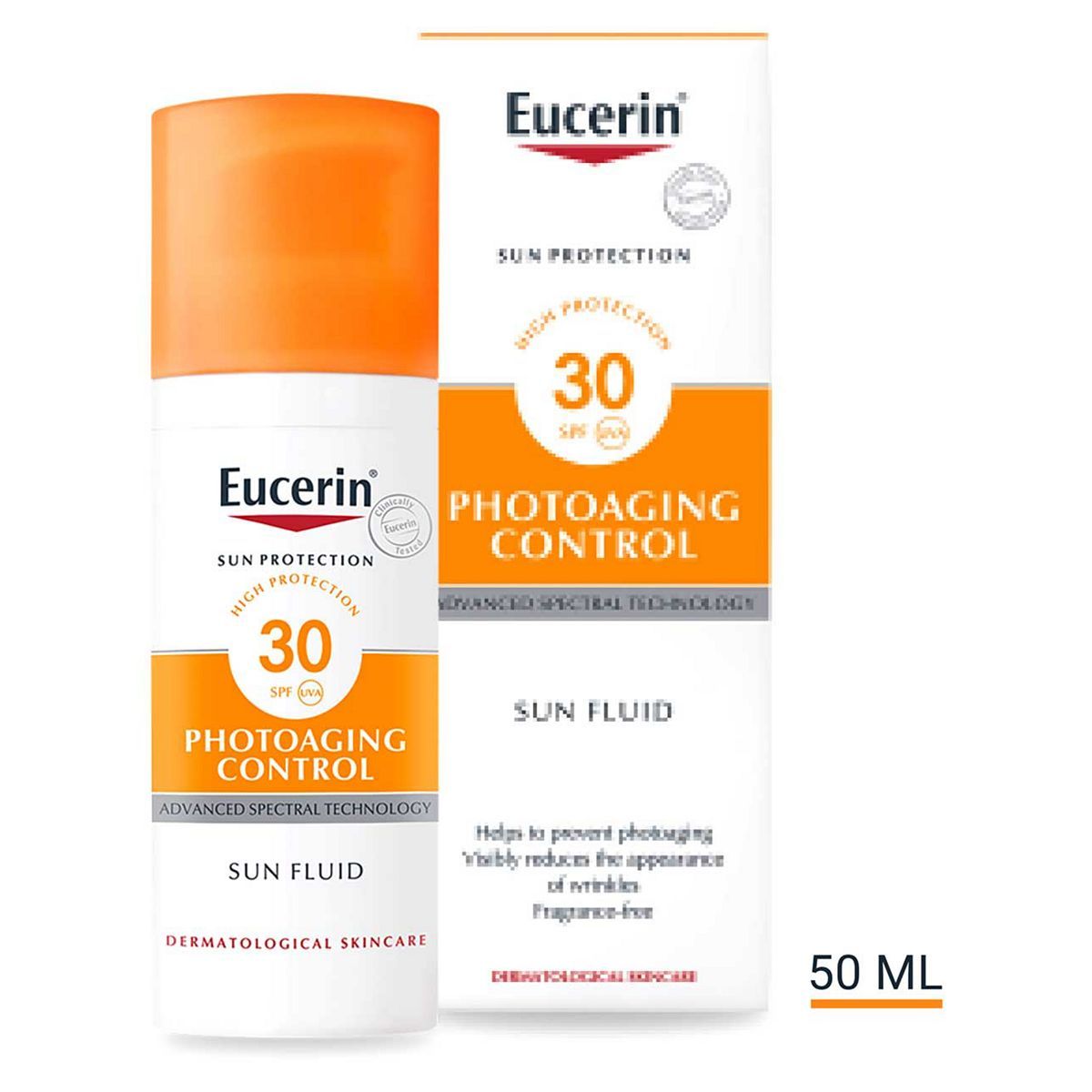 Eucerin Sun Anti-Ageing Sun Cream for Face with Hyaluronic Acid SPF 30, 50ml GOODS Boots   