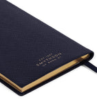 Smythson Panama leather weekly diary 2026, 14cm x 9cm (British brand)