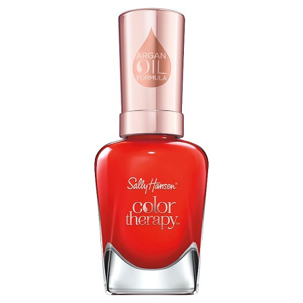 Sally Hansen Colour Therapy Nail Polish - Powder Room Make Up & Beauty Accessories Superdrug Radiance  