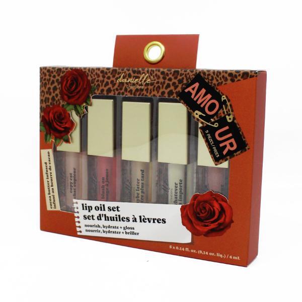 Danielle Creations lip oil gift set 5 shades - British product