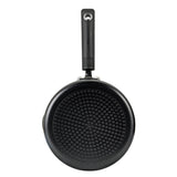 Habitat 20cm aluminium black lidded saucepan, imported from the UK