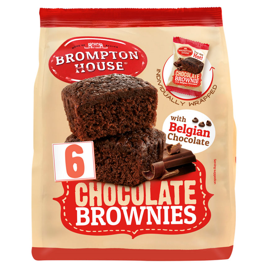 Brompton House Chocolate Brownies GOODS ASDA   