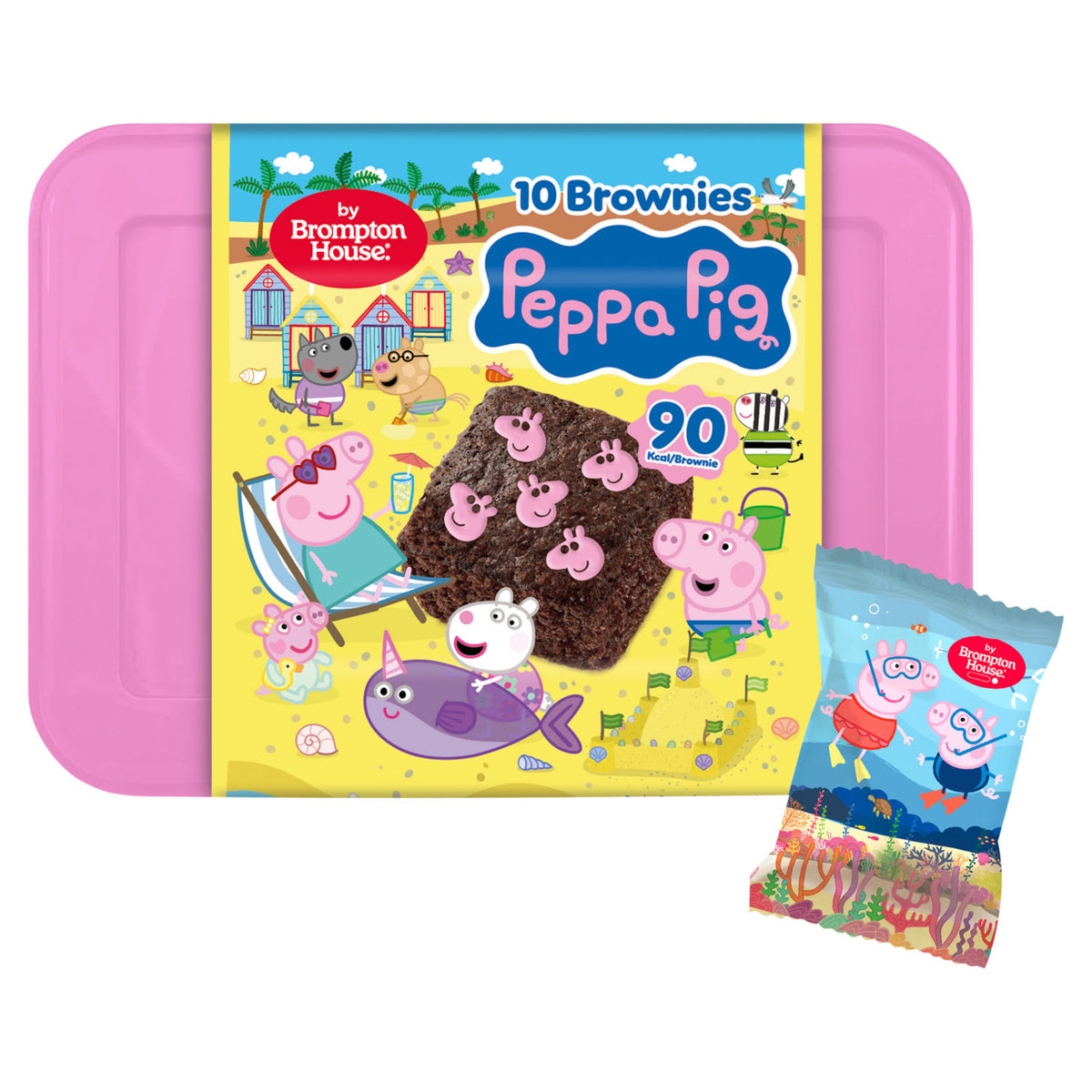 Brompton House Peppa Pig brownies 10x20g - British product