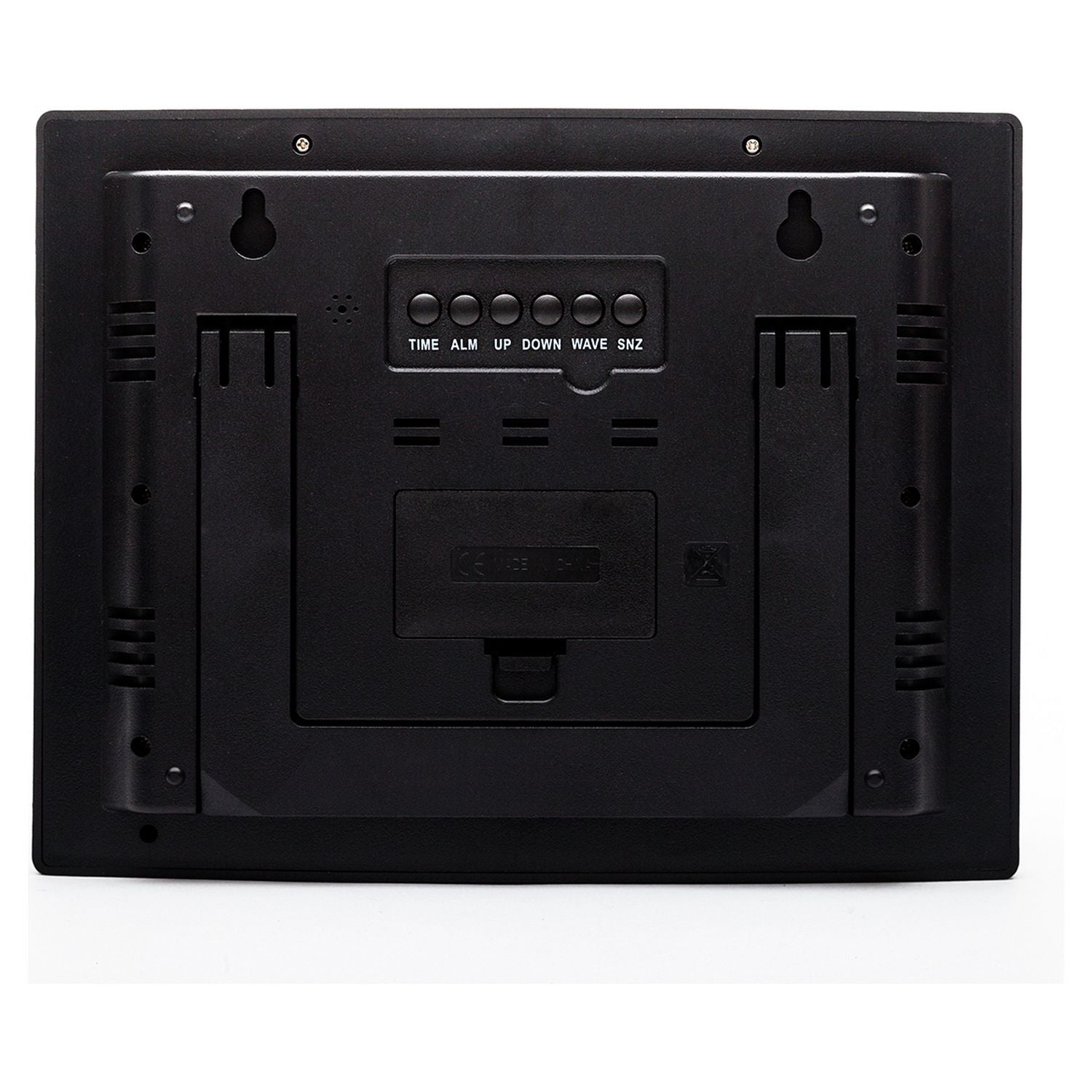 Precision LCD radio controlled clock with alarm and temperature display (British brand)