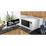White Panasonic combination microwave oven 27L (British brand)